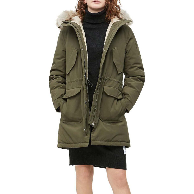 Calvin Klein dámská khaki parka