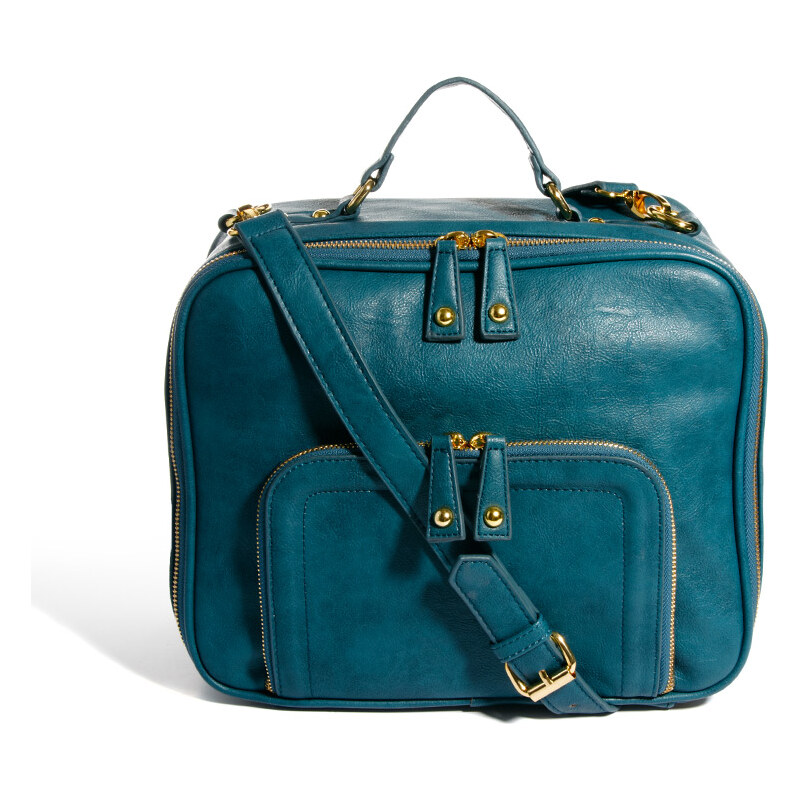 ASOS Bowler Bag With Front Zip Pocket