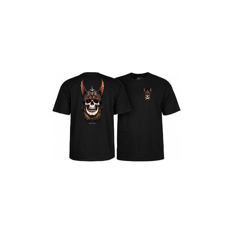 Tričko POWELL PERALTA Andy Anderson Skull black velikost