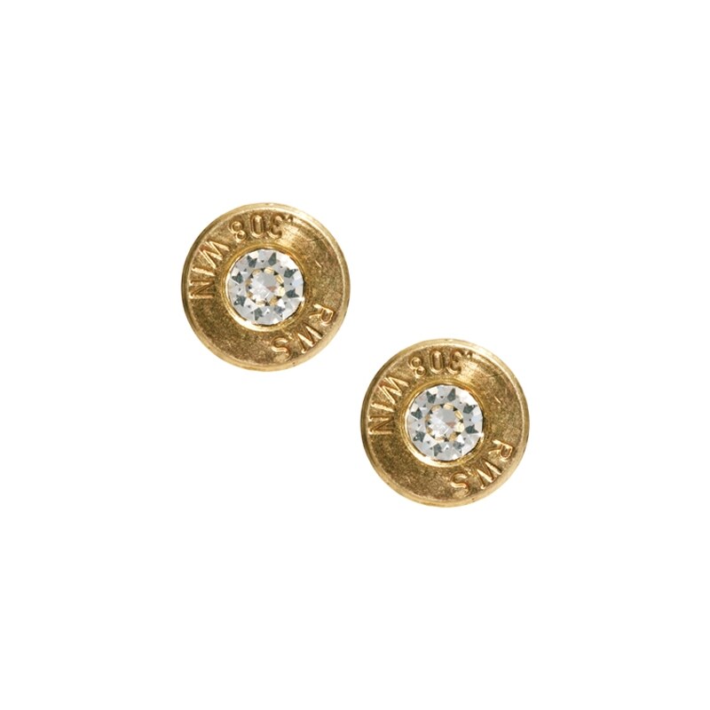Love Bullets Lovebullets Stud Earrings Exclusive To Asos - Gold