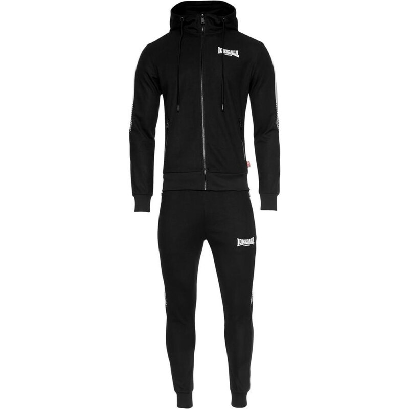 LONSDALE Joggingová souprava Tracksuit Marthall černá