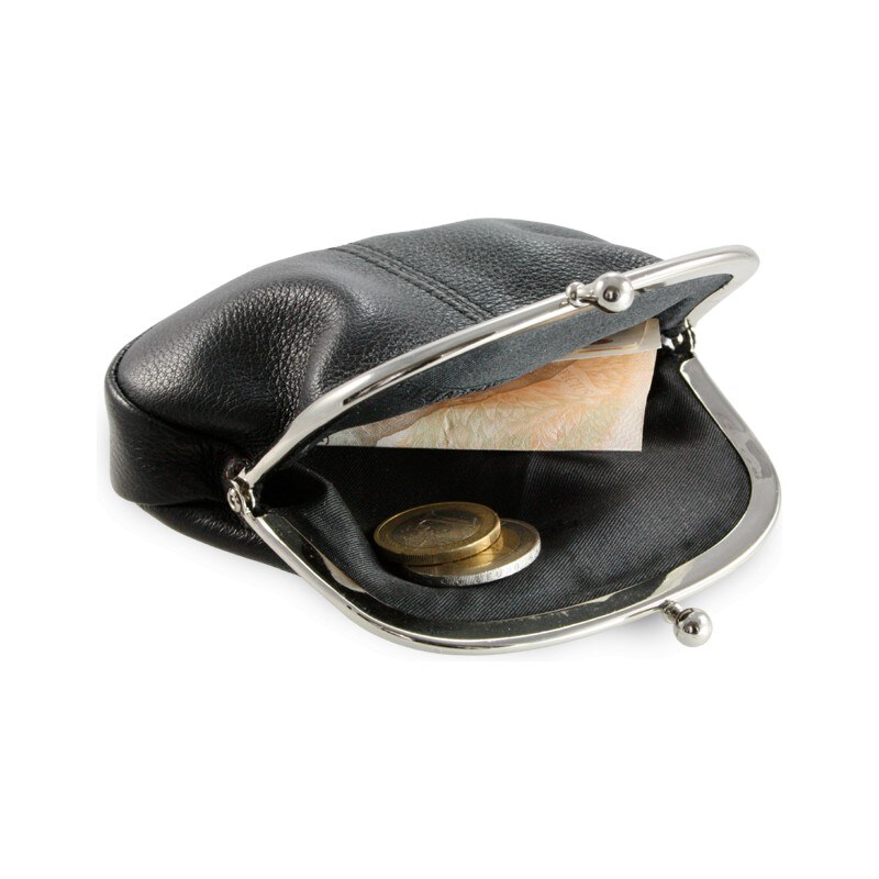 Černá dámská rámová minipeněženka Isabella