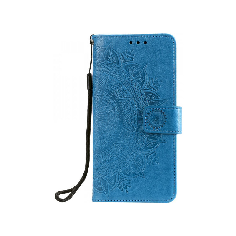 Pouzdro MFashion Huawei Y5P - modré - Mandala