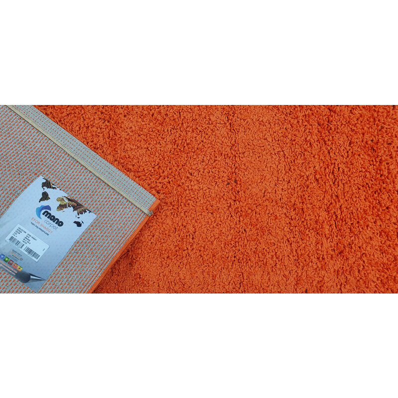 Mono Carpet Kusový koberec Efor Shaggy 3419 Orange - 80x150 cm