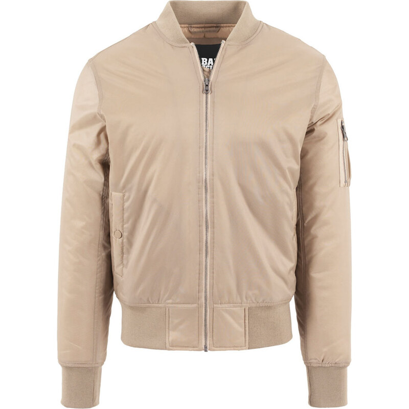 Urban Classics Pánský bomber Albuquer béžový XXL