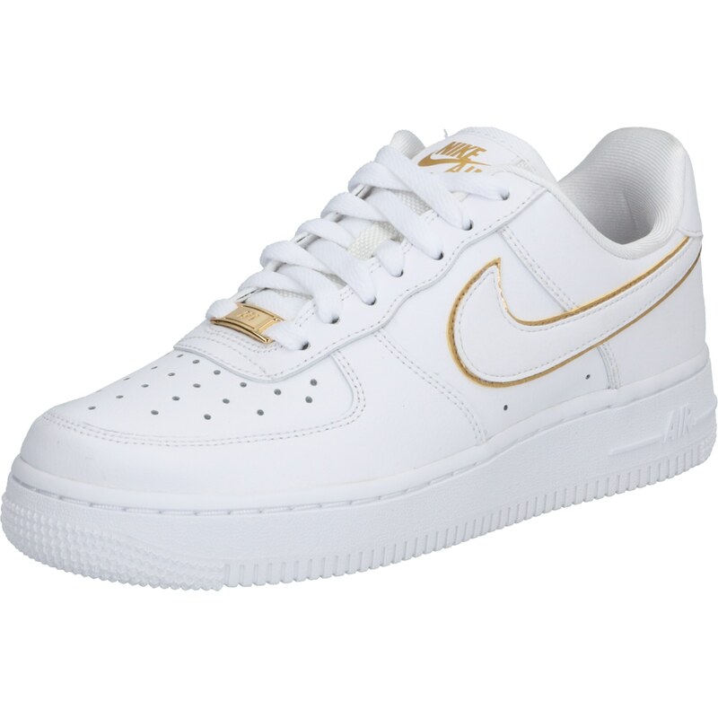 B铆lé d谩mské tenisky na platform臎 nike top air force 1