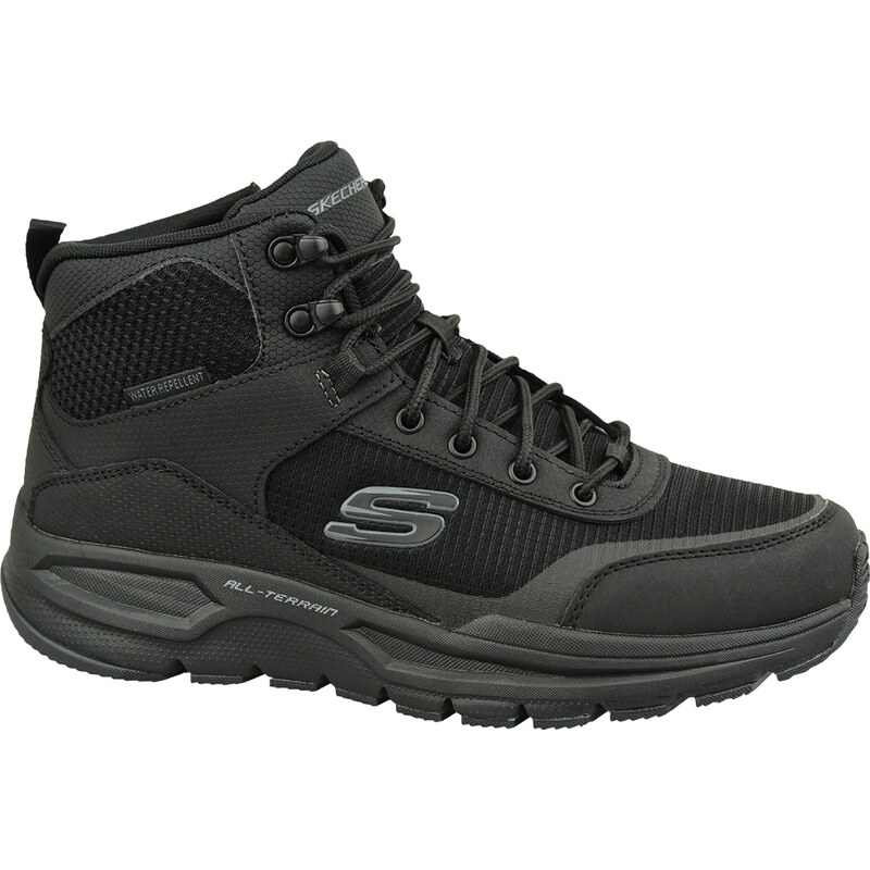 Černé pánské kotníkové boty Skechers Escape Plan 2.0 Černá