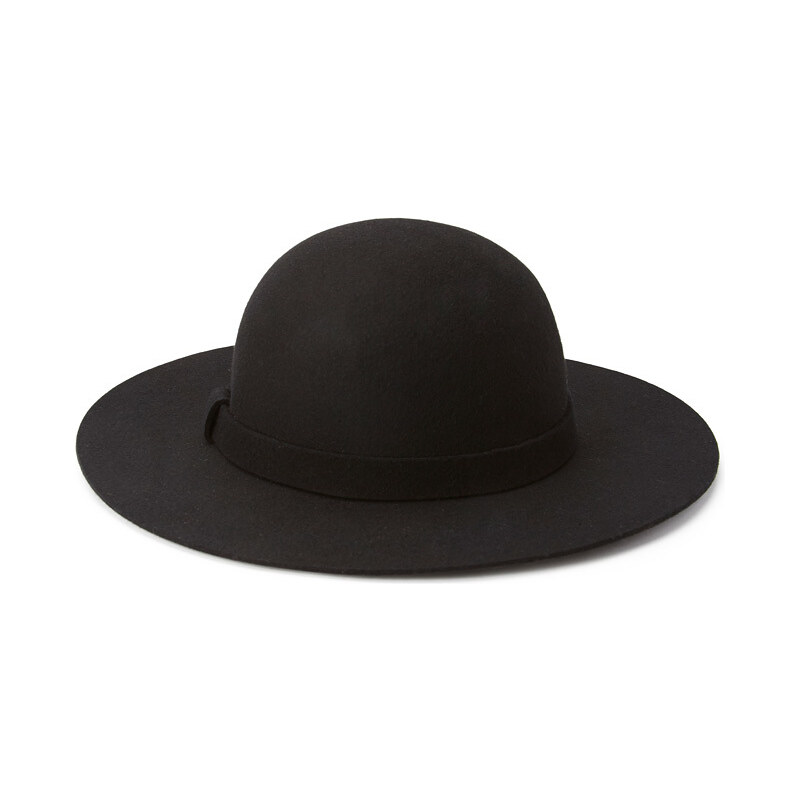 FOREVER21 Chic Wool Wide-Brim Hat