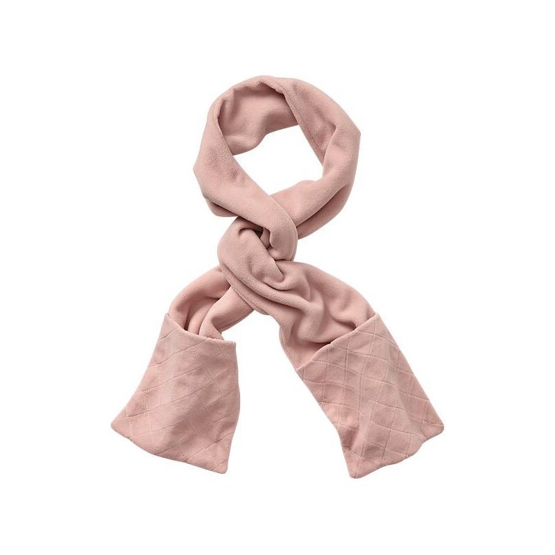 Gap Pro Fleece Quilted Pocket Scarf - Willow pink