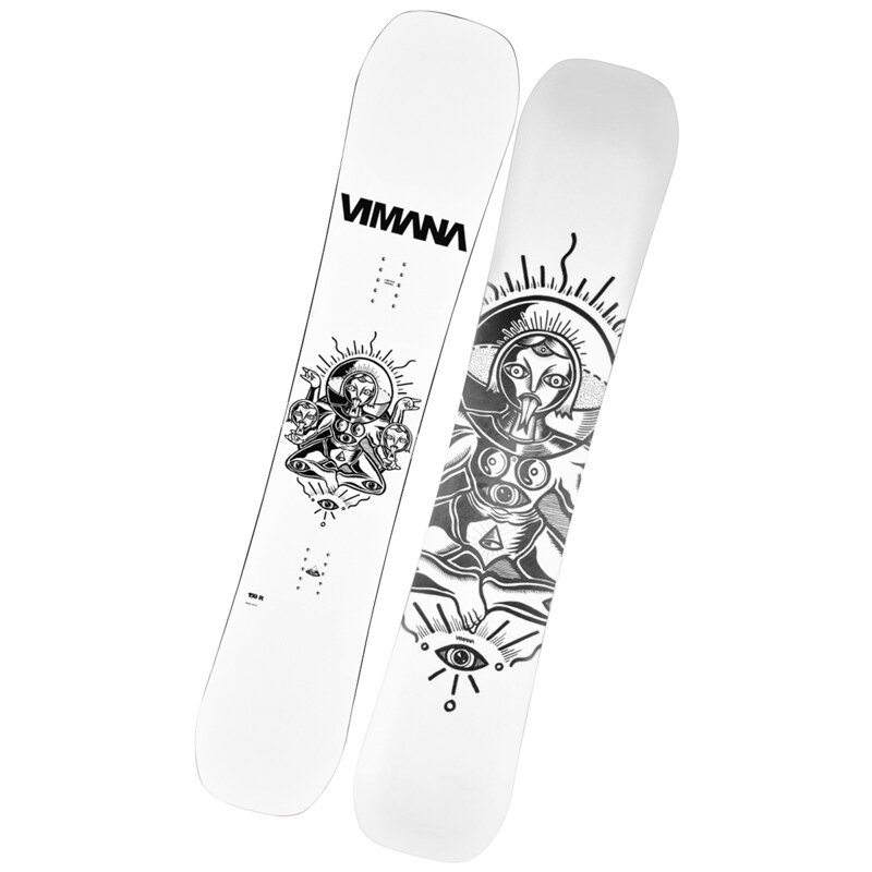 Vimana MOTHERBRAIN white snowboard