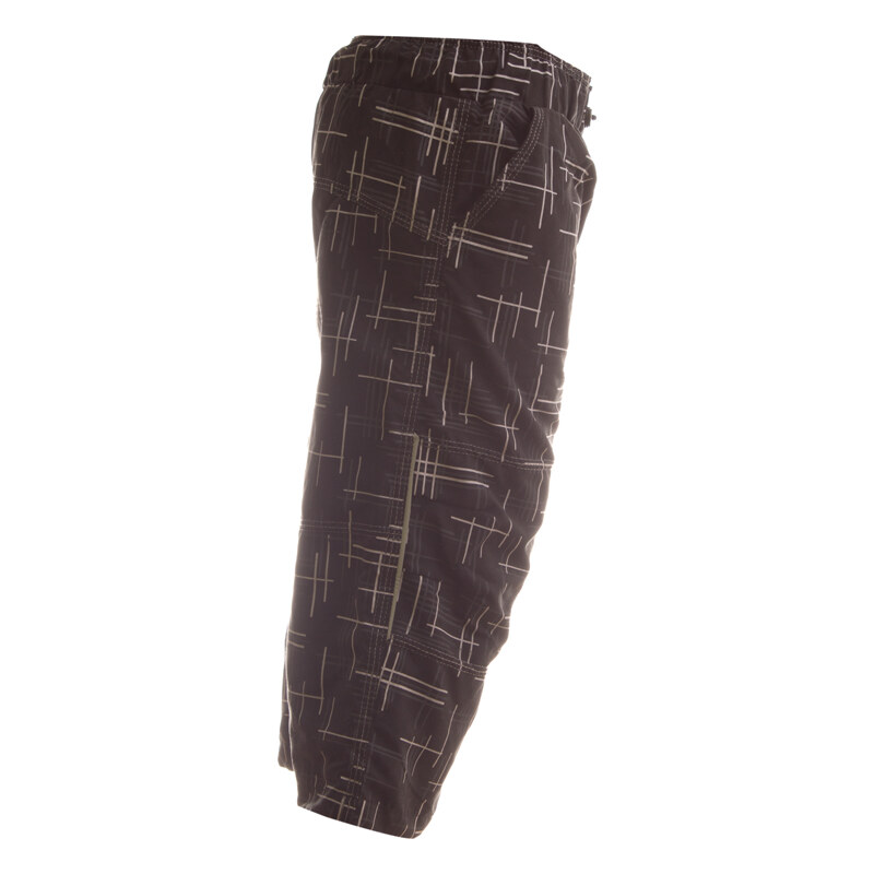 Šusťákové kalhoty/fleece MKcool K20053 černá/šedý vzor 86