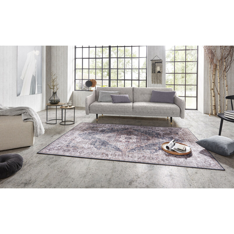 Nouristan - Hanse Home koberce Kusový koberec Asmar 104016 Putty/Grey - 120x160 cm