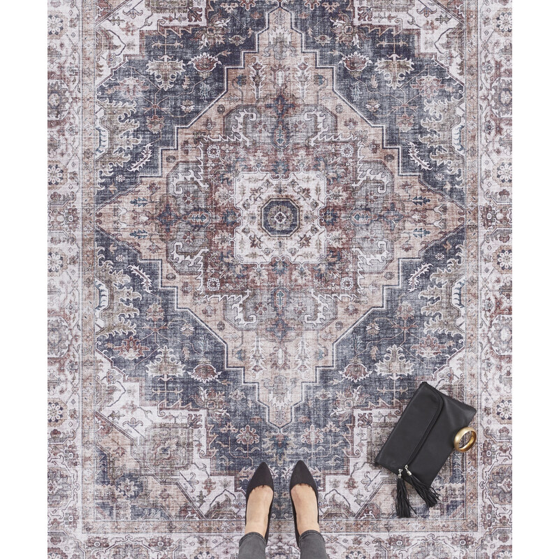 Nouristan - Hanse Home koberce Kusový koberec Asmar 104016 Putty/Grey - 120x160 cm