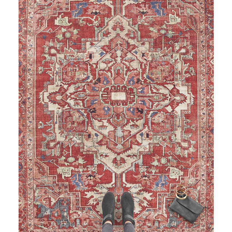 Nouristan - Hanse Home koberce Kusový koberec Asmar 104018 Orient/Red - 80x150 cm