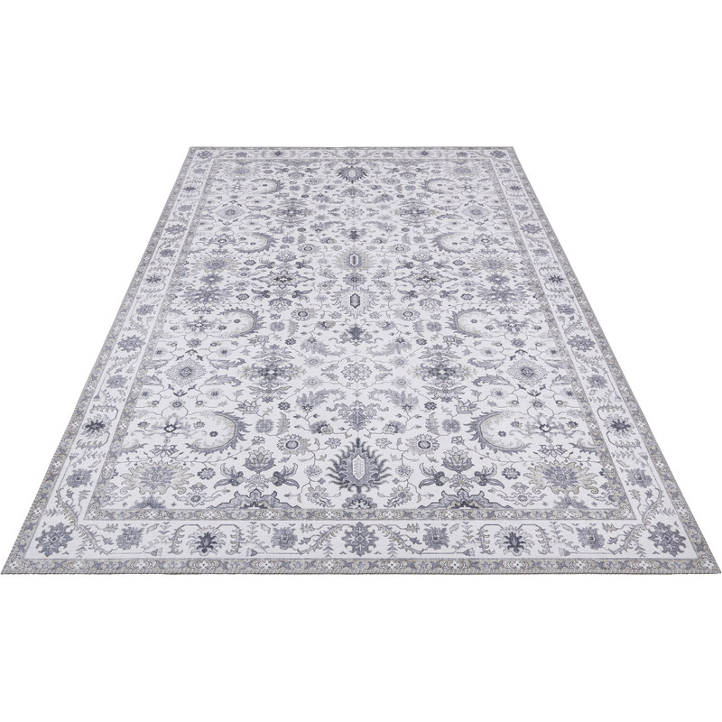 Nouristan - Hanse Home koberce Kusový koberec Asmar 104006 Platinum/Grey - 160x230 cm