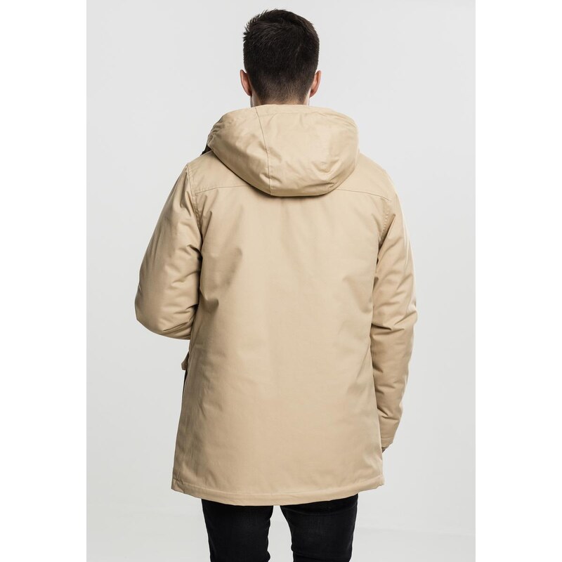 Urban Classics Heavy Cotton Parka béžová