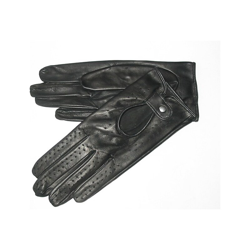 Napa Dobříš Dámské kožené řidičské rukavice - černé