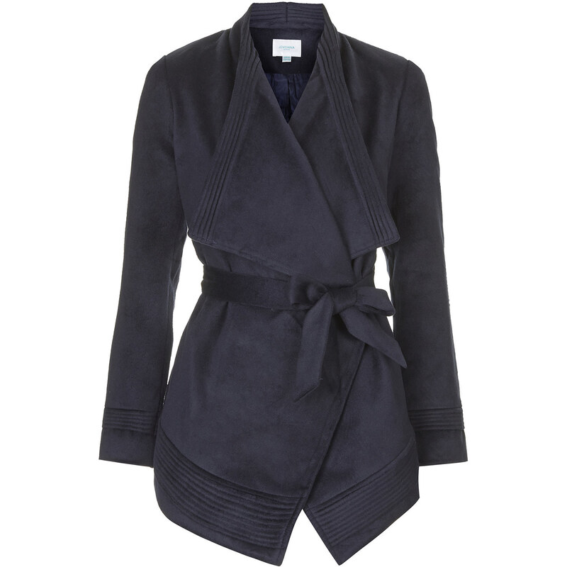 Topshop **Phoebe Wrap-Over Coat by Jovonna