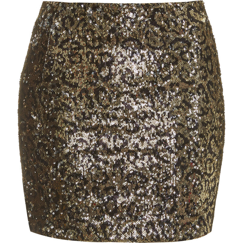 Topshop **Sequin Mini Skirt by WYLDR