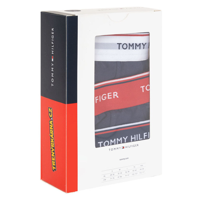 3PACK pánské slipy Tommy Hilfiger tmavě modré