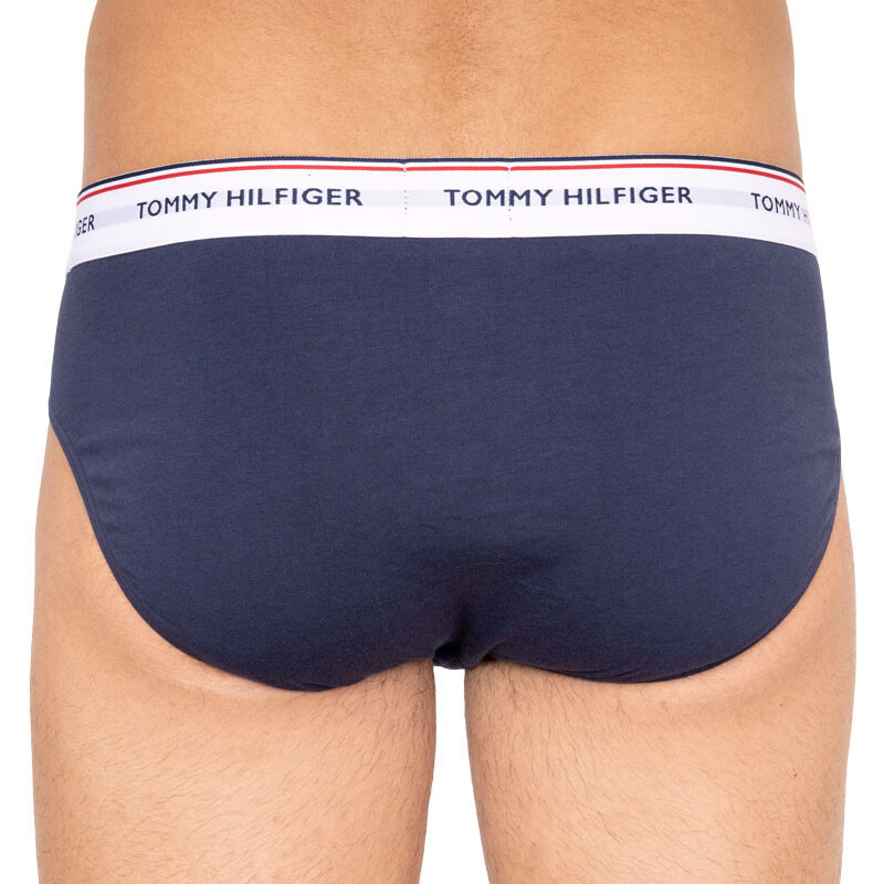 3PACK pánské slipy Tommy Hilfiger tmavě modré