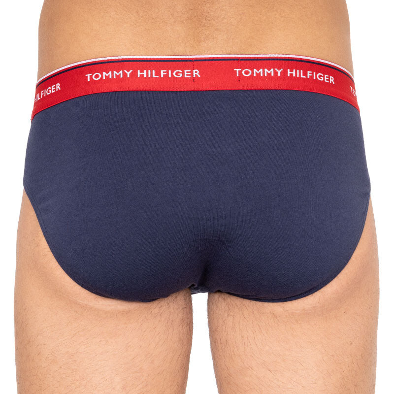 3PACK pánské slipy Tommy Hilfiger tmavě modré