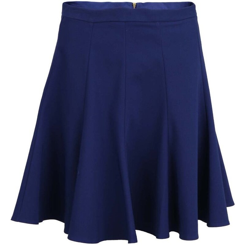 Tmavě modrá sukně do pasu Closet