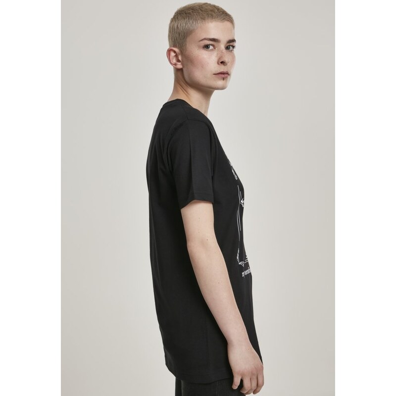 Tričko Urban Classics Ladies F-Word Tee - black