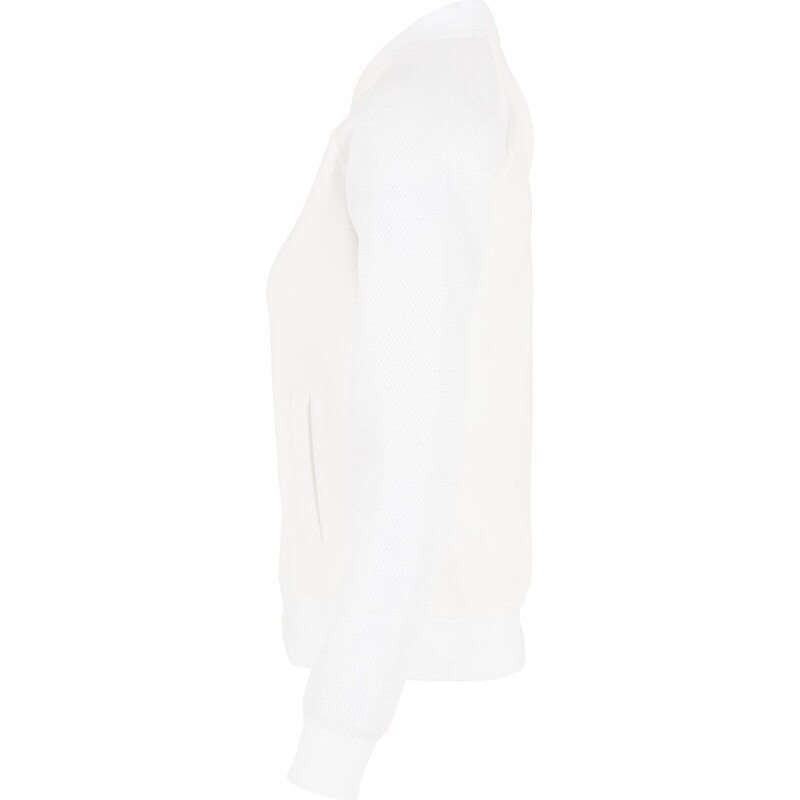 URBAN CLASSICS Ladies Scuba Raglan Mesh Jacket - offwhite