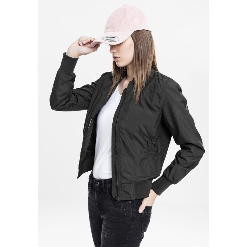 UC Ladies Dámská bunda Light Bomber Jacket černá