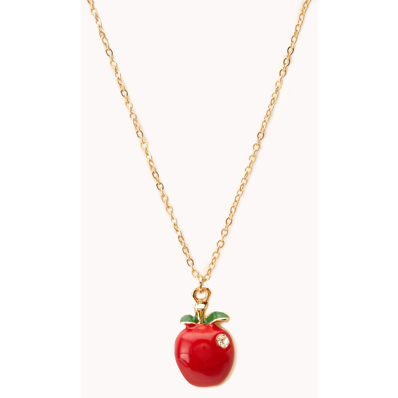 Forever 21 Sweet Apple Necklace
