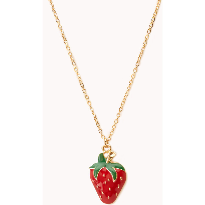 Forever 21 Sweet Strawberry Necklace