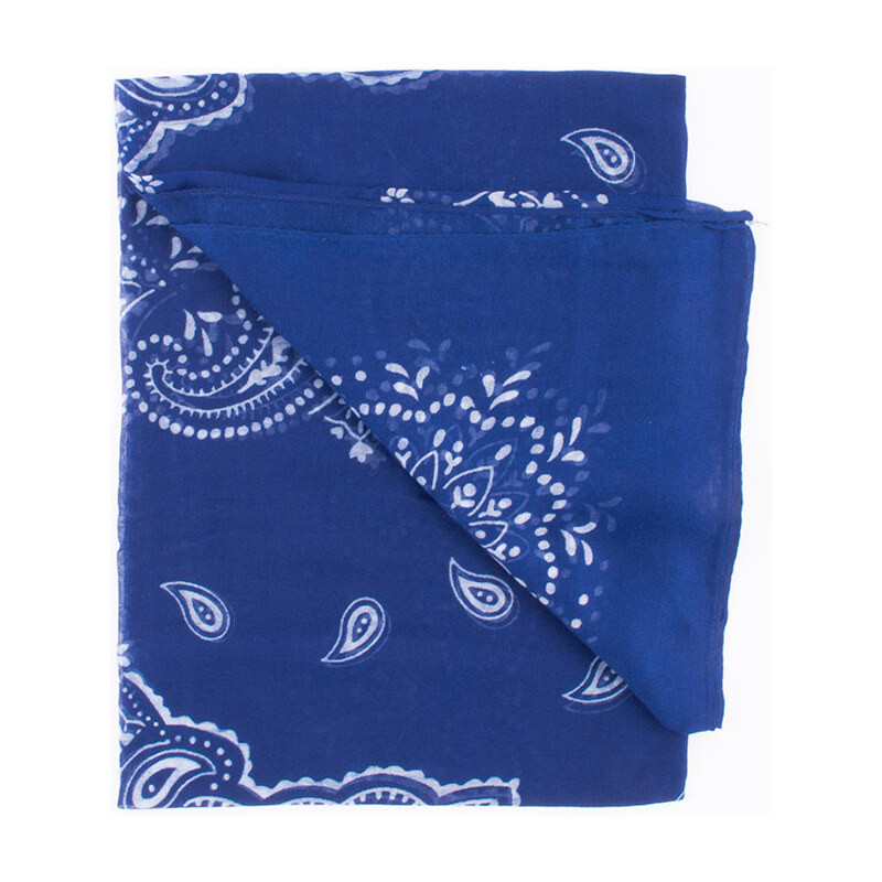 coxes Čtvercový šátek blue sky paisley 100/100