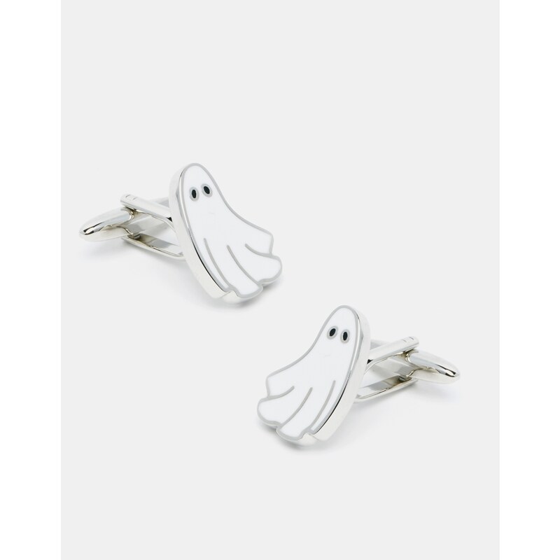 ASOS Ghost Cufflinks - White