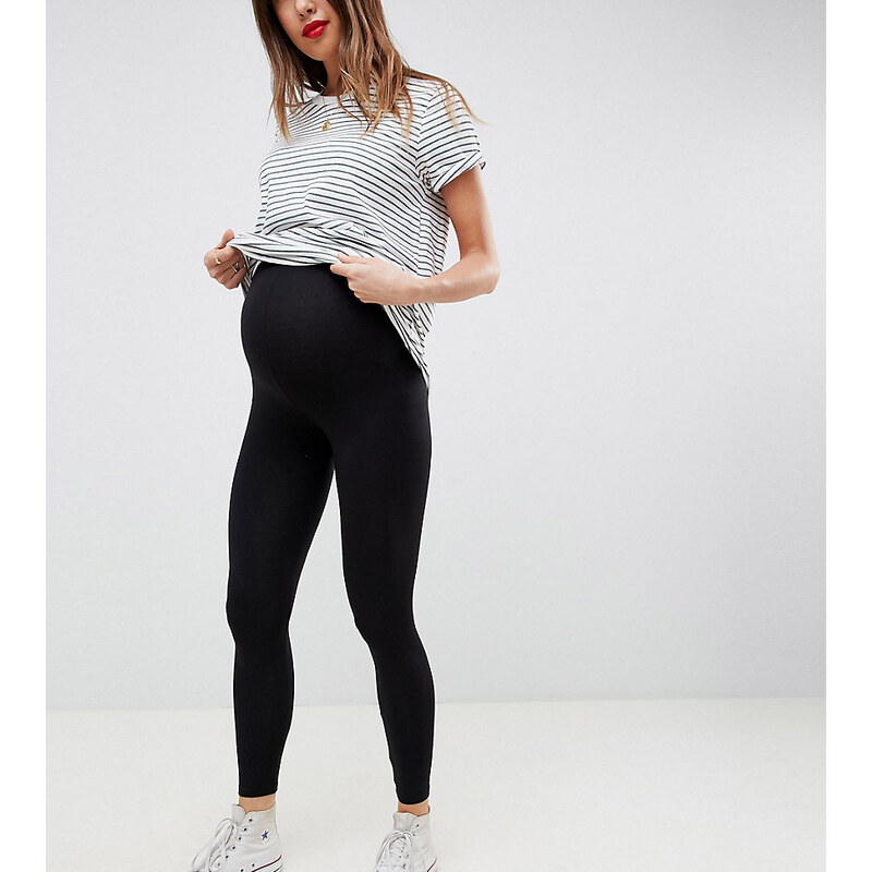 Asos Maternity Over The Bump Gym Leggings Black Maternity Pants