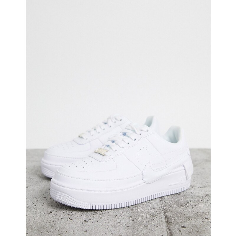 Nike Air Force 1 Jester trainers in triple white GLAMI.cz