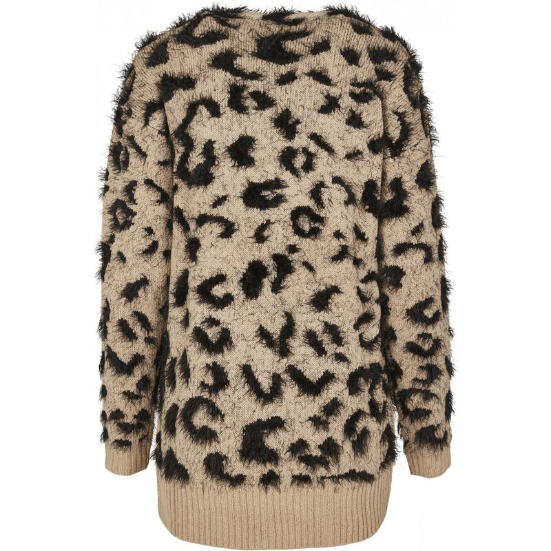 URBAN CLASSICS Dámský svetr Ladies Leo Cardigan
