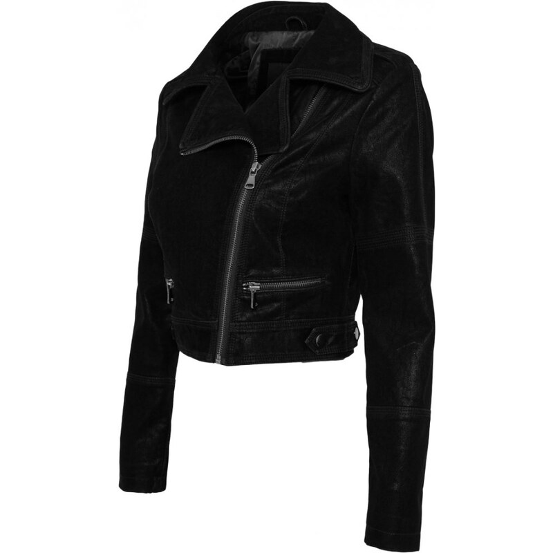 Bunda Urban Classics Ladies Short Biker Jacket