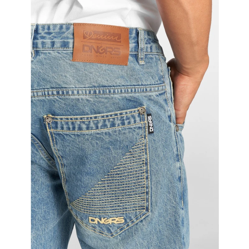 Dangerous DNGRS kalhoty pánské Loose Fit L:34 Jeans Brother in blue -  GLAMI.cz
