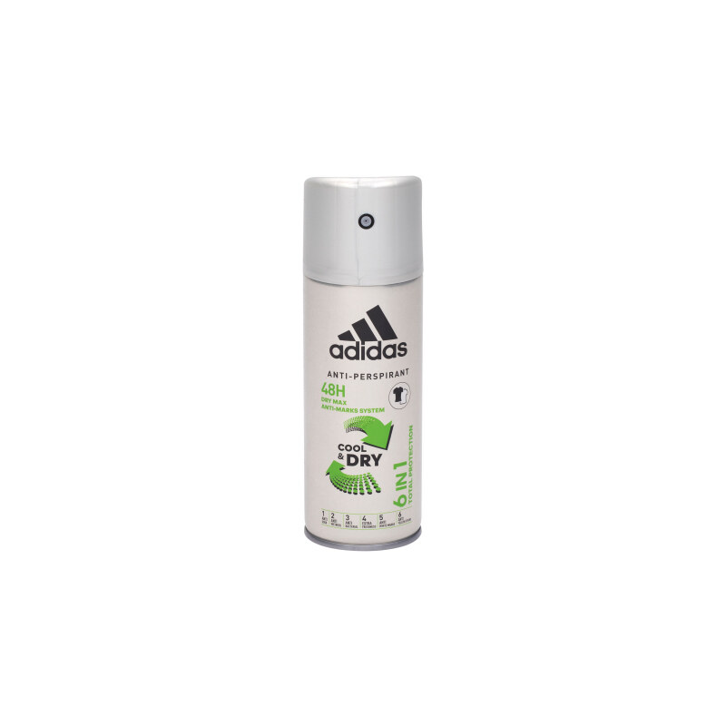 Adidas 6in1 Cool & Dry 48h 150 ml antiperspirant deospray pro muže