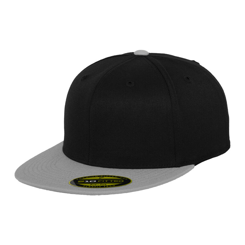 Flexfit Premium 210 Fitted 2-Tone blk/grey