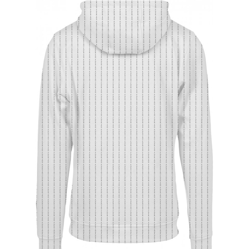 URBAN CLASSICS Mikina Fuckyou Hoody - white