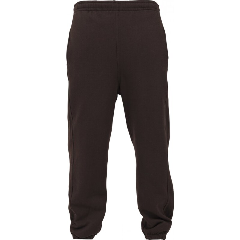 Hnědé pánské tepláky Urban Classics klasik