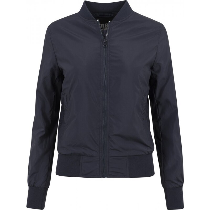 Dámská jarná/podzimní bomber bunda Urban Classics - modrá