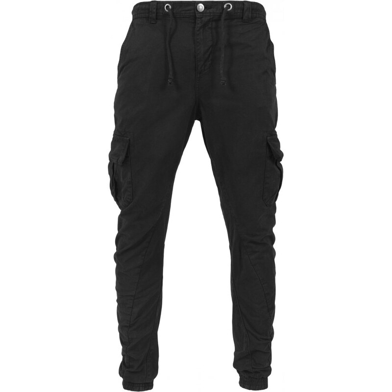 Pánské kalhoty Urban Classics Cargo Jogging - černé