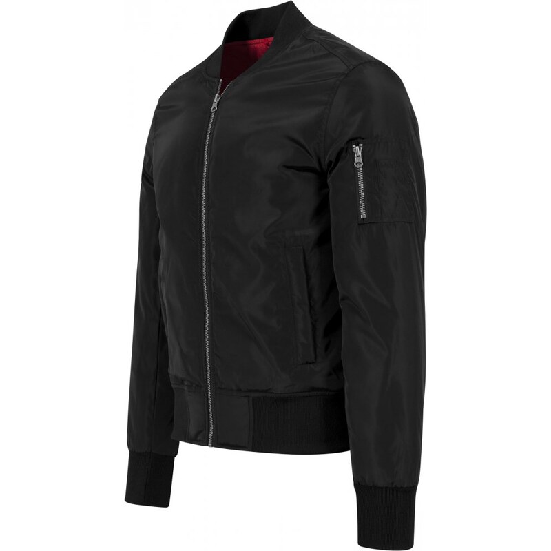 Černá pánská bomber bunda Urban Classics 2-Tone