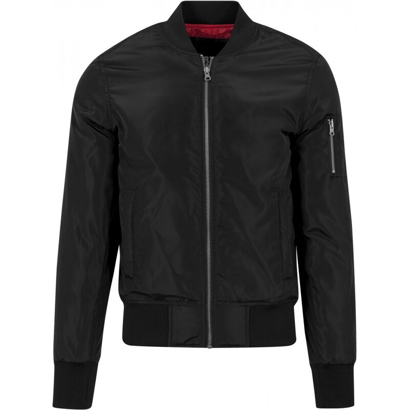 Pánská bomber bunda Urban Classics 2-Tone - černá