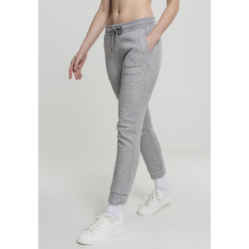 Šedé dámské tepláky Urban Classics Ladies Sweatpants