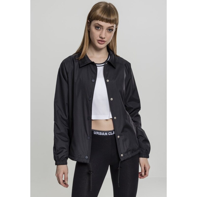 Bunda Urban Classics Ladies Coach Jacket - black