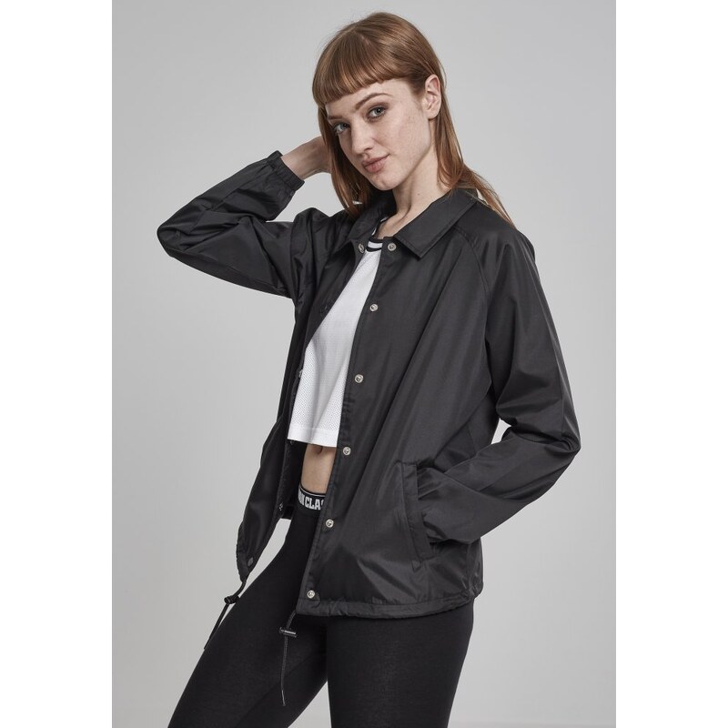 Bunda Urban Classics Ladies Coach Jacket - black